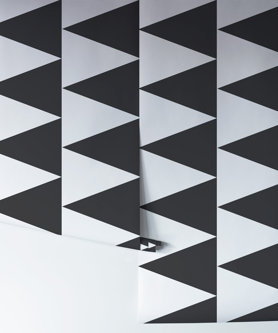 Terminal - Black is a bold triangle wallpaper