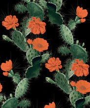 Load image into Gallery viewer, Cactus Wallpaper Red Night