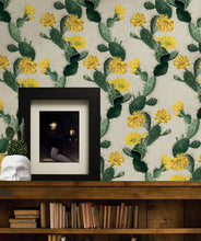 Load image into Gallery viewer, Cactus Wallpaper Yellow Day