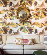 Load image into Gallery viewer, Cranes Wallpaper • Green wallpaper • Kevin O'Gara