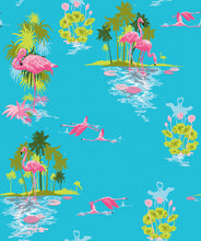 Load image into Gallery viewer, Flamingo Day Wallpaper