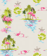 Load image into Gallery viewer, Flamingo Dusk Wallpaper