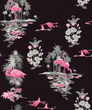 Load image into Gallery viewer, Flamingo Night Wallpaper