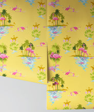 Load image into Gallery viewer, Flamingo Wallpaper