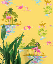 Load image into Gallery viewer, Flamingo Sunrise Wallpaper