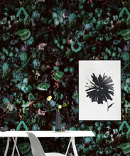 Load image into Gallery viewer, Fruitta Teal Wallpaper • Kitchen Wallpaper • Floral Wallpaper • Milton &amp; King