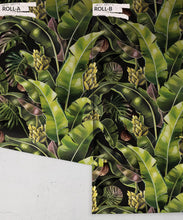 Load image into Gallery viewer, Kingdom Palm Night • Tropical Leaf Wallpaper • Milton &amp; King
