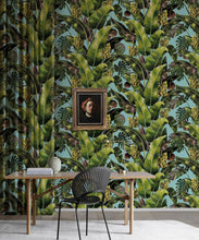 Load image into Gallery viewer, Kingdom Palm Sky • Tropical Leaf Wallpaper • Milton &amp; King