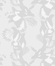 Load image into Gallery viewer, Magpie Wallpaper • Milton &amp; King USA • Bondi Grey Wallpaper Swatch