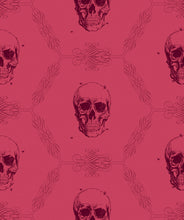 Load image into Gallery viewer, Skull &amp; Bee Crimson