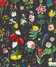 Load image into Gallery viewer, Jolie Wallpaper • Floral Wallpaper • Night • Swatch