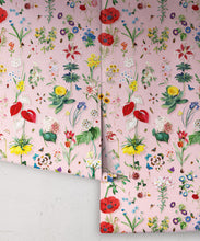 Load image into Gallery viewer, Jolie Wallpaper • Floral Wallpaper • Ribbon • Roll