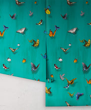 Load image into Gallery viewer, Papilio Wallpaper • Butterfly Wallpaper With Butterflies • Peacock • Roll