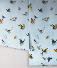 Load image into Gallery viewer, Papilio Wallpaper • Butterfly Wallpaper With Butterflies • Sky • Roll