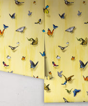 Load image into Gallery viewer, Papilio Wallpaper • Butterfly Wallpaper With Butterflies • Sunrise • Roll