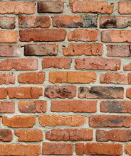 Load image into Gallery viewer, camden factory bricks is a realistic red brick wallpaper