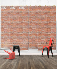 Load image into Gallery viewer, Classic Red Brick Wallpaper • Panels