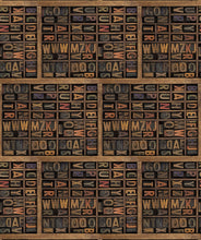 Load image into Gallery viewer, Letter Press Wallpaper
