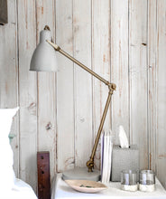 Load image into Gallery viewer, Newport is a white wood effect wallpaper