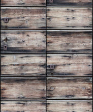 Load image into Gallery viewer, Timber and Nails is a wallpaper inspred by real wood