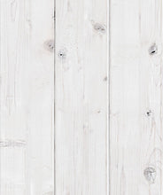 Load image into Gallery viewer, Whitewash Timber is a realistic shiplap wallpaper