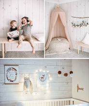 Load image into Gallery viewer, Whitewashed Timber Wood Shiplap Wallpaper