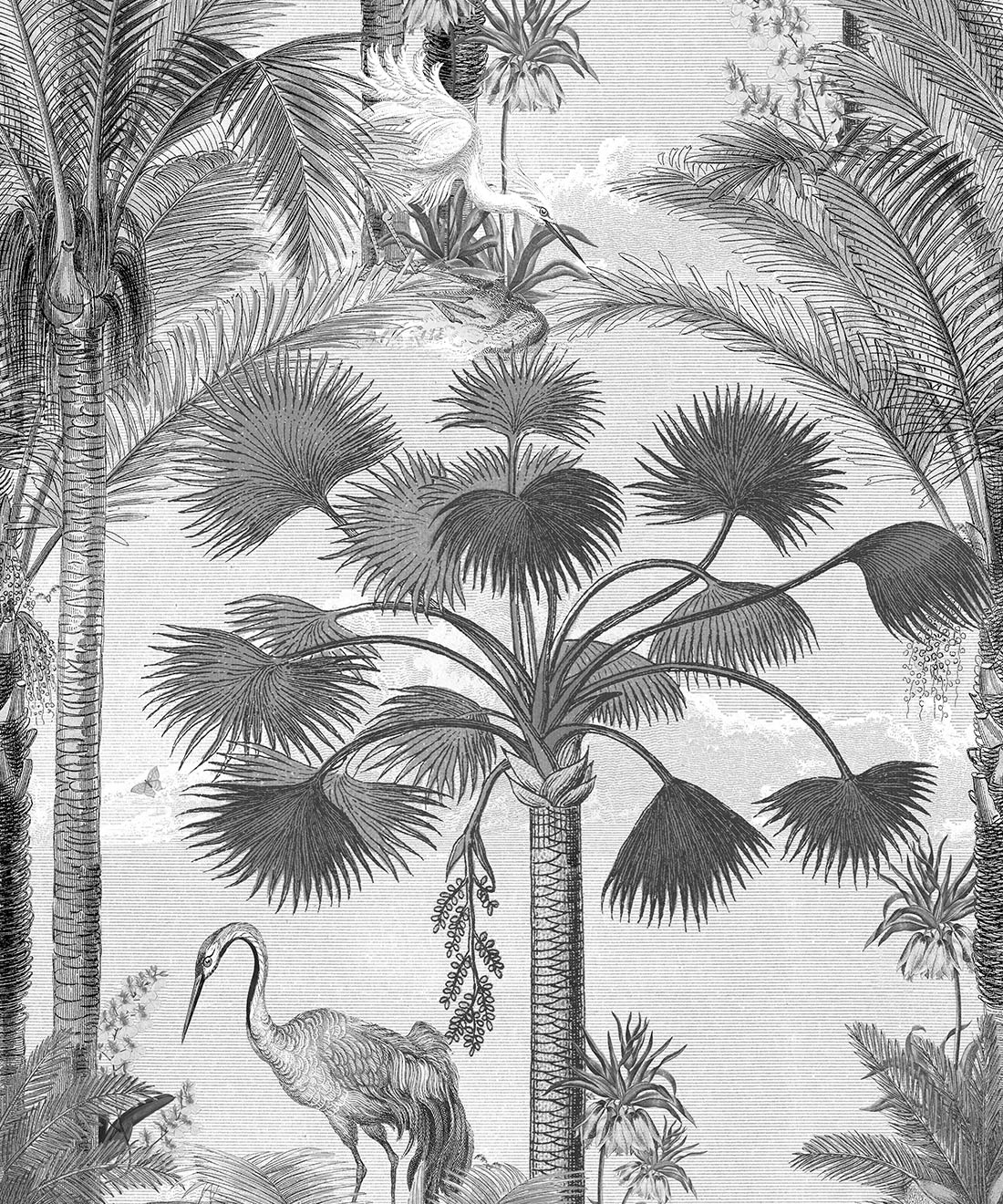 Kerala Palms Mural