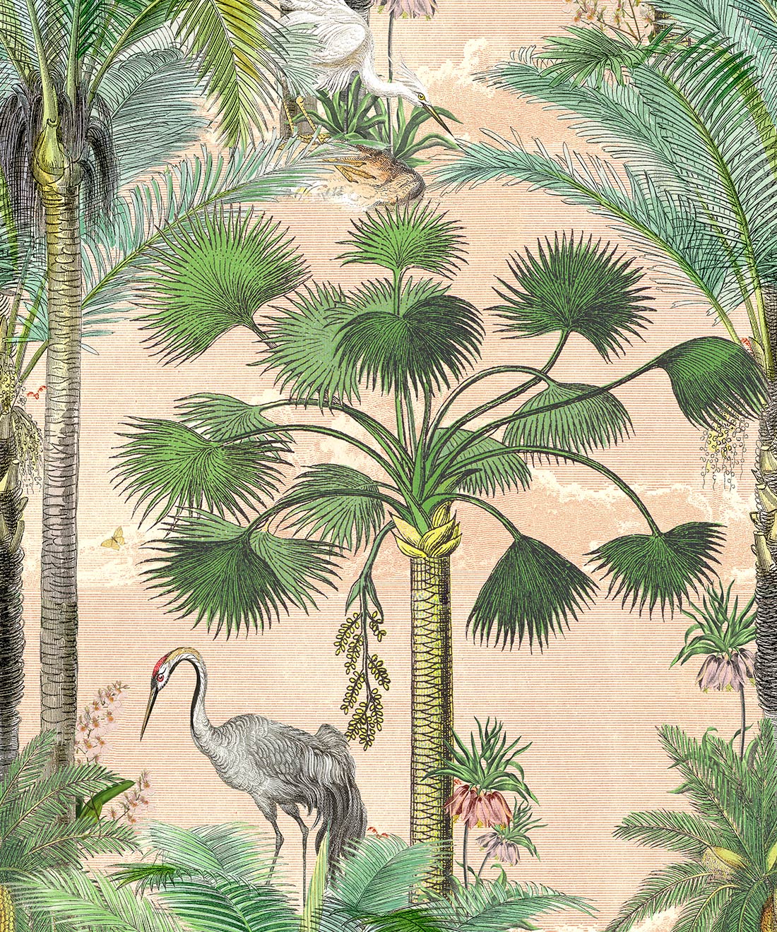 Kerala Palms Mural