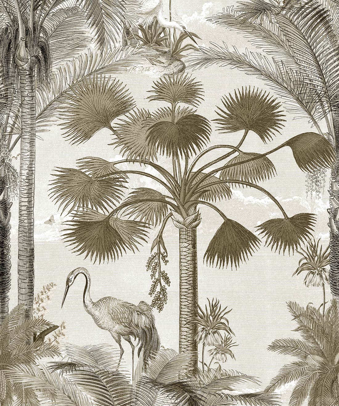 Kerala Palms Mural