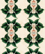 Load image into Gallery viewer, Euphemia 2 is an eclectic green Wallpaper