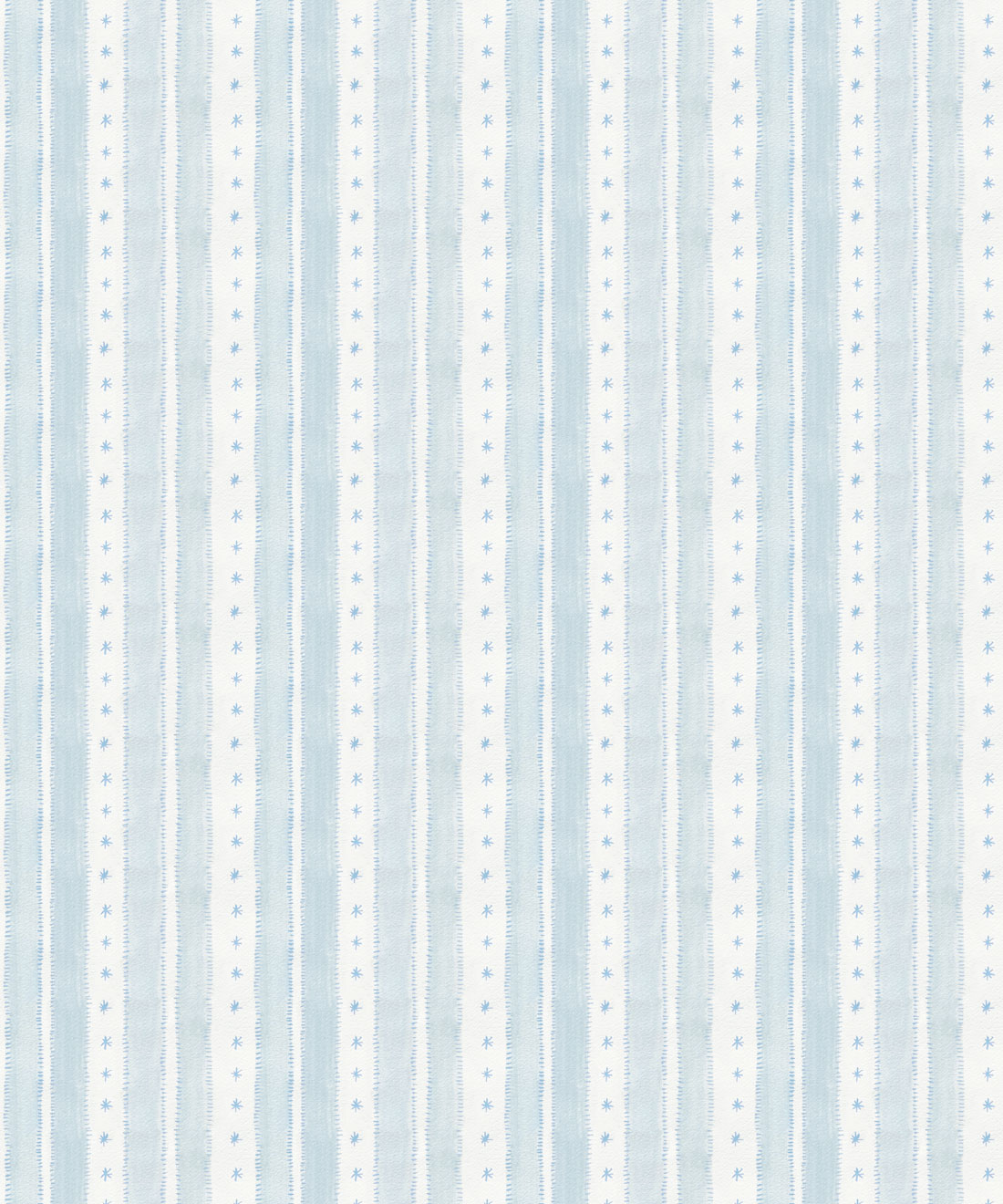 Star Stripe Wallpaper • Dusty Blue • Swatch