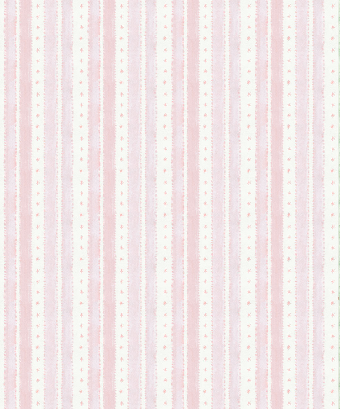 Star Stripe Wallpaper • Pink • Swatch