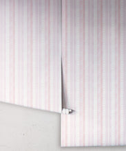 Load image into Gallery viewer, Star Stripe Wallpaper • Pink • Rolls