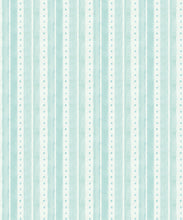 Load image into Gallery viewer, Star Stripe Wallpaper • Turquoise • Swatch
