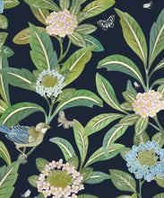 Load image into Gallery viewer, Summer Garden Wallpaper • Original Wallpaper • Floral Wallpaper Swatch
