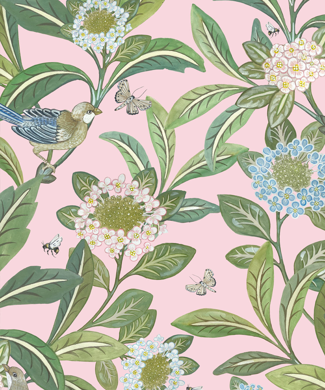Sunny Garden Wallpaper