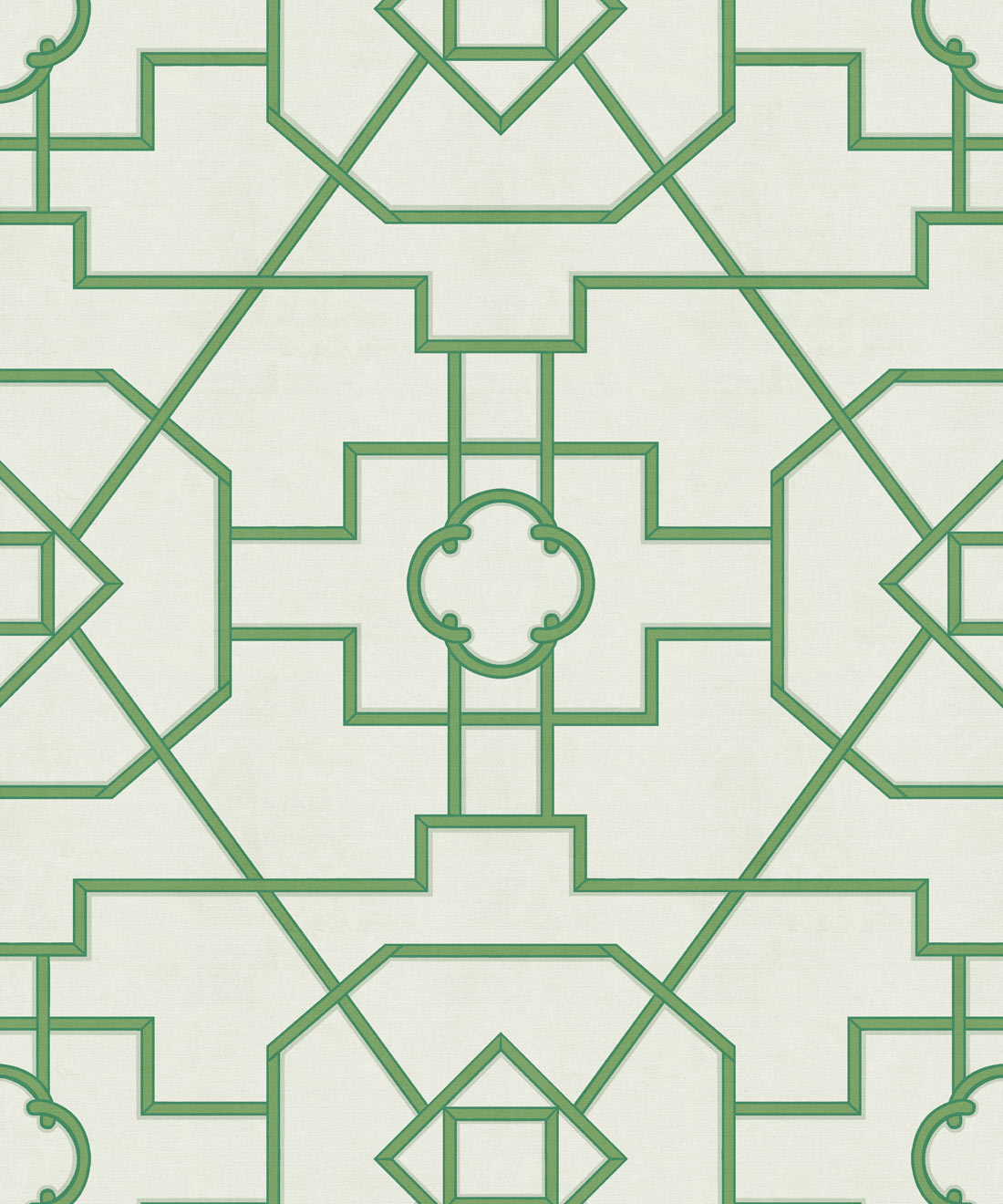 Trellis Wallpaper • Geometric Wallpaper • Ivory Wallpaper • Swatch