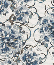 Load image into Gallery viewer, Great Wave Bloom Wallpaper