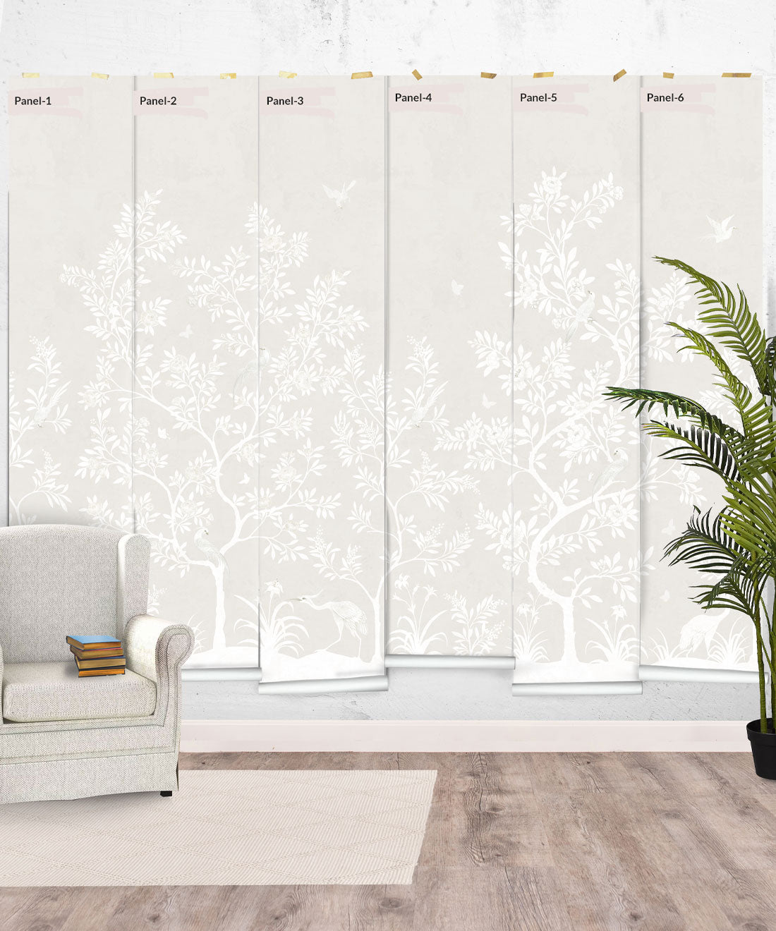 Grandiflora Mural • Sable • Rolls