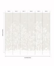 Load image into Gallery viewer, Grandiflora Mural - by Magnolia - Colourway: Sable - Panels