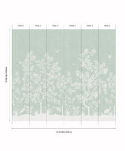 Load image into Gallery viewer, Grandiflora Mural - by Magnolia - Colourway: Verre - Panels