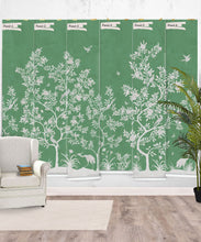 Load image into Gallery viewer, Grandiflora Mural • Vert • Rolls