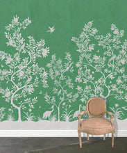 Load image into Gallery viewer, Grandiflora Mural • Vert • Insitu