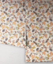 Load image into Gallery viewer, Moth Wallpaper • Eloise Short • Vintage Floral Wallpaper • Granny Chic Wallpaper • Grandmillennial Style Wallpaper • Ivory • Rolls