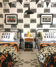 Load image into Gallery viewer, Boom Box Retro Music Wallpaper