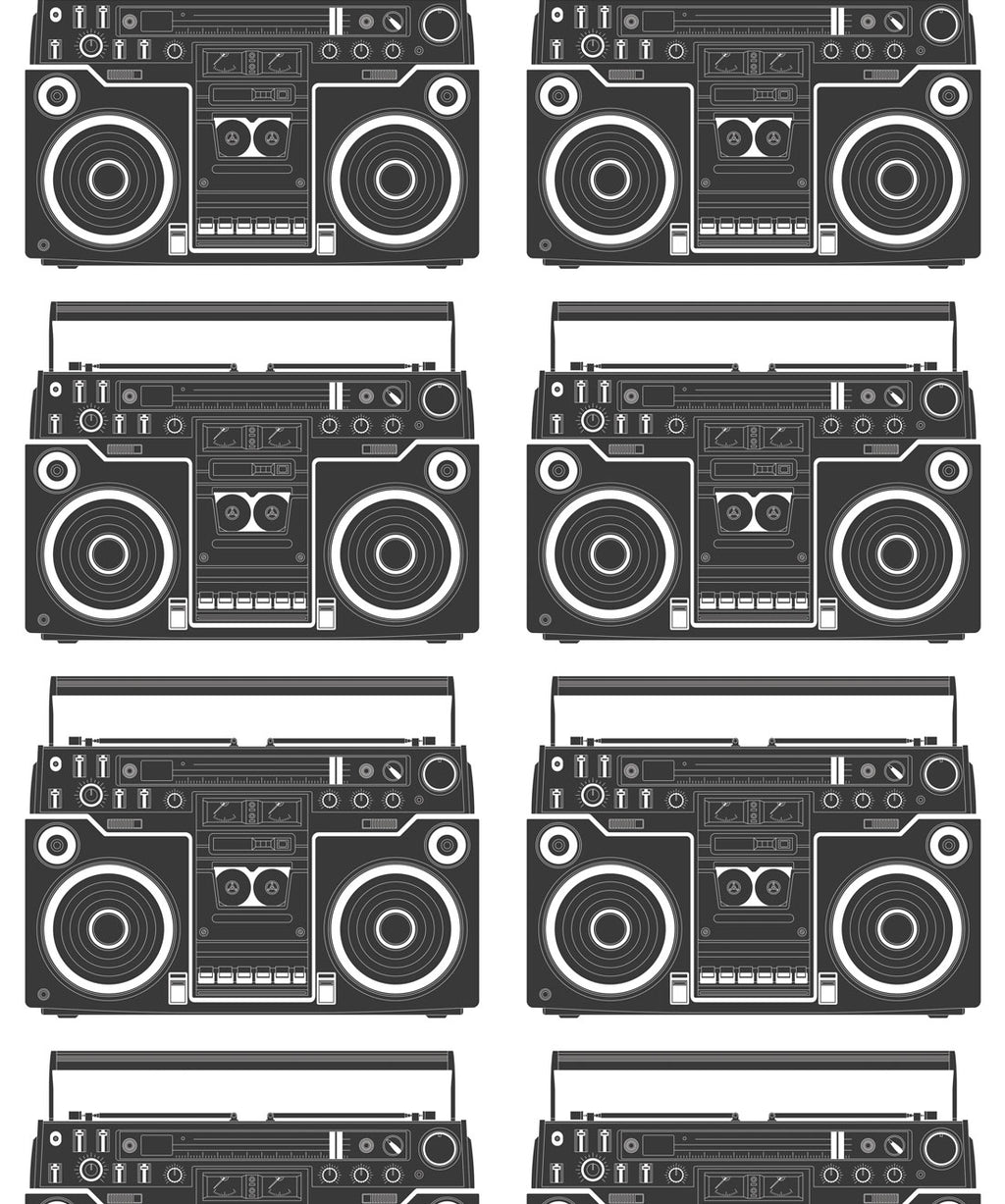 Boom Box Solid Wallpaper