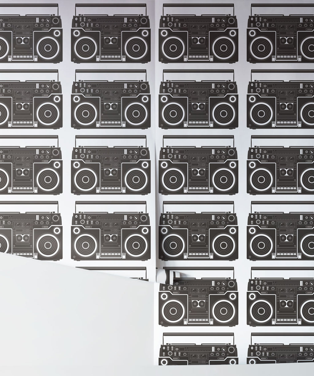 Boom Box Solid Wallpaper