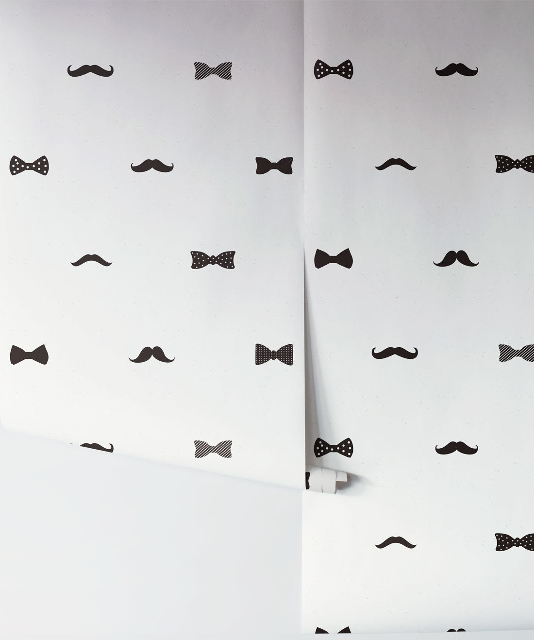 Bow- Ties and Mustaches is a hipster wallpaper