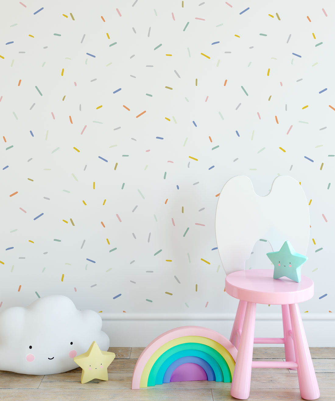 Confetti is a pastel color wallpaper