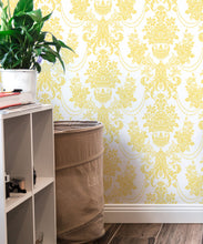 Load image into Gallery viewer, Imperial Wallpaper Yellow